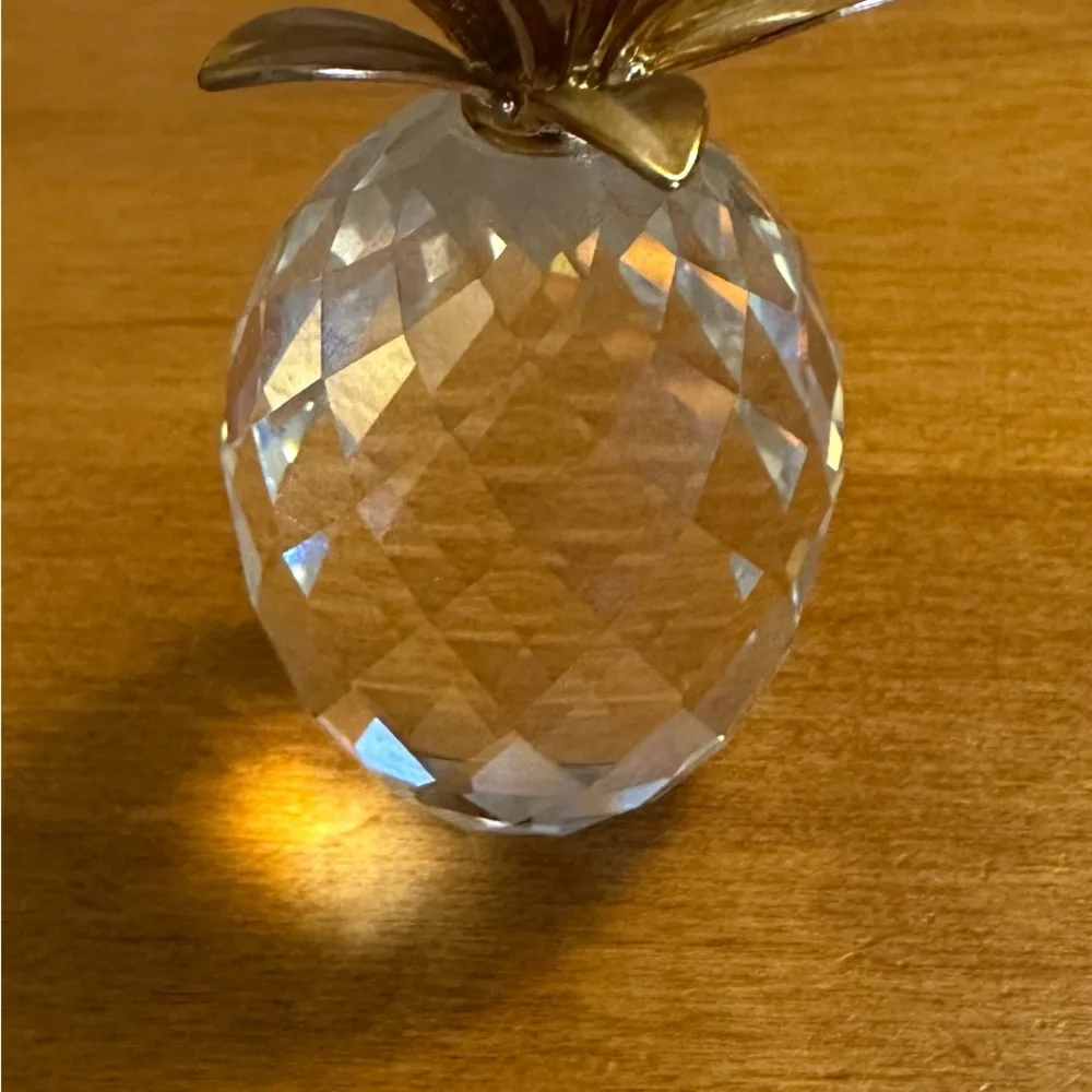 Swarovski Vintage Retired Pineapple with smooth leaves - Picture 3 of 4